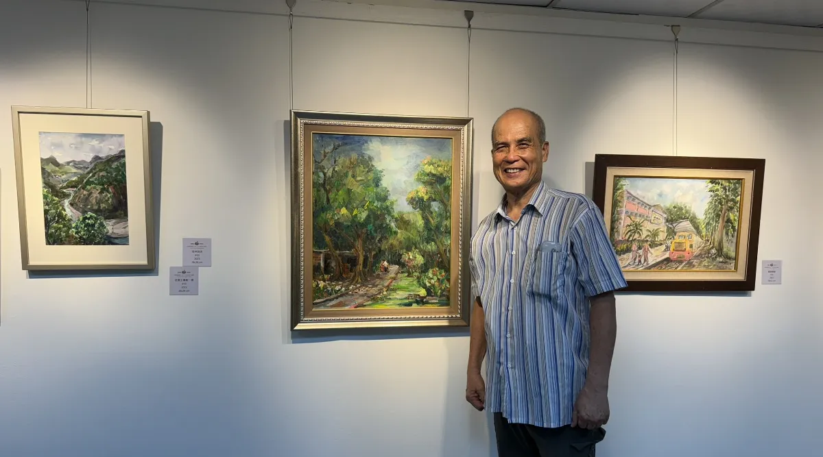 看似塗鴉 朱志堅用繪畫描寫人生的故事