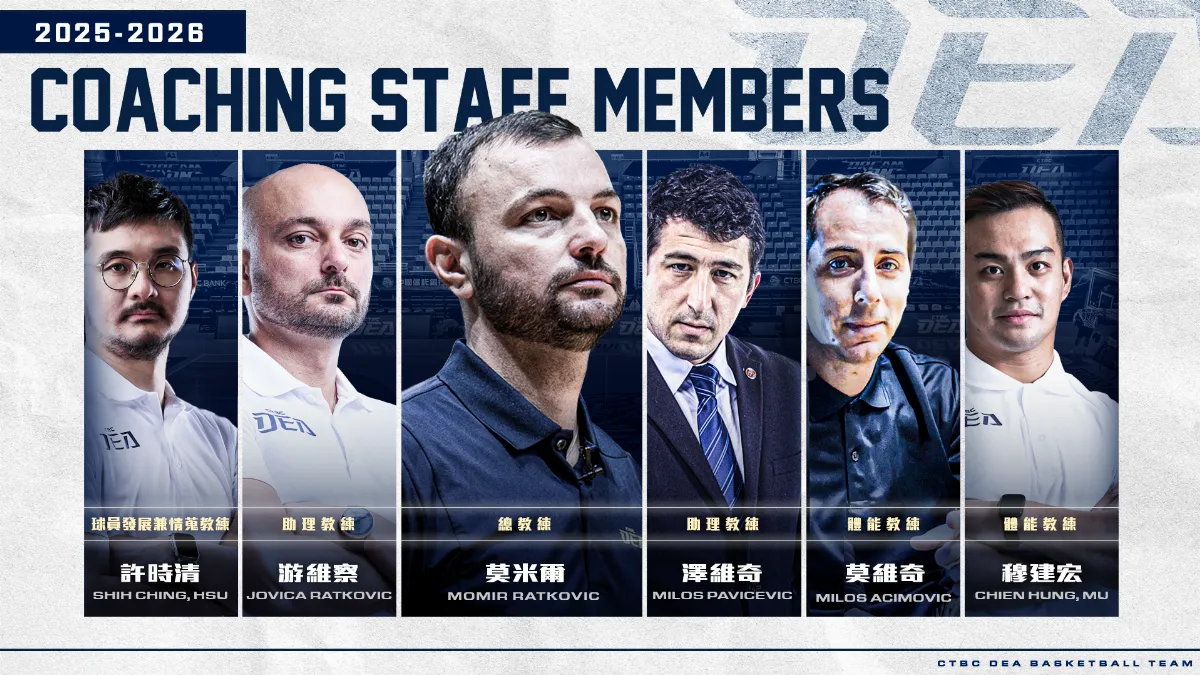 TPBL／特攻主帥交給莫米爾 休季異動一次宣布