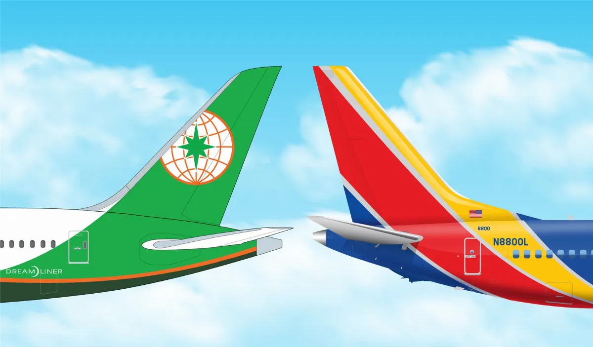 長榮航空合作西南航空 擴大北美內陸航網