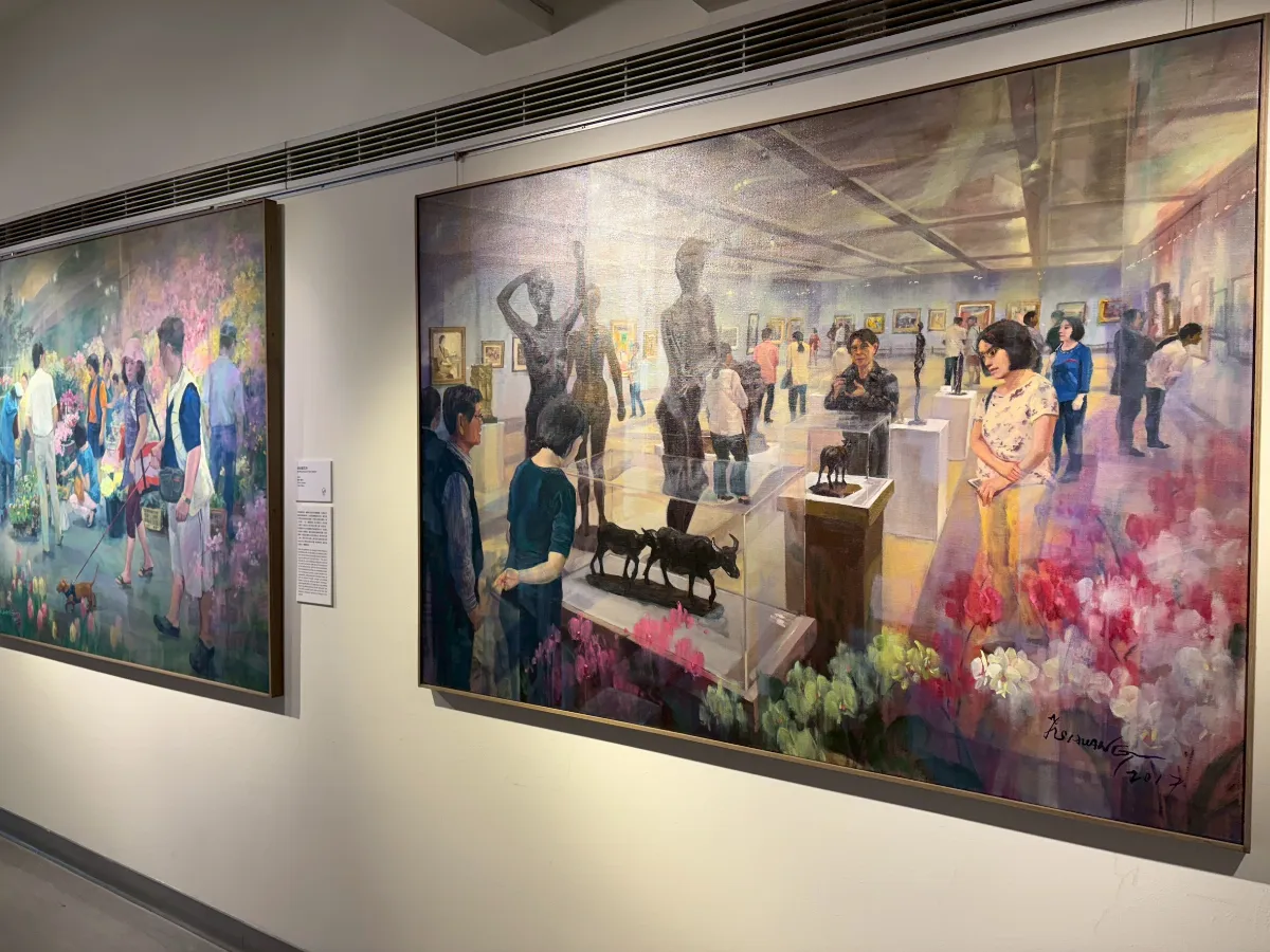 沉迷漫畫 養成黃飛隨心玩創意滋養畫作的靈感