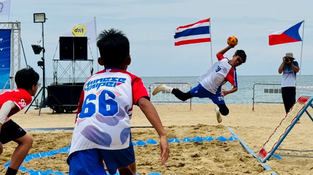 世界沙灘巧固球錦標賽 嘉興國中小攜手摘雙冠