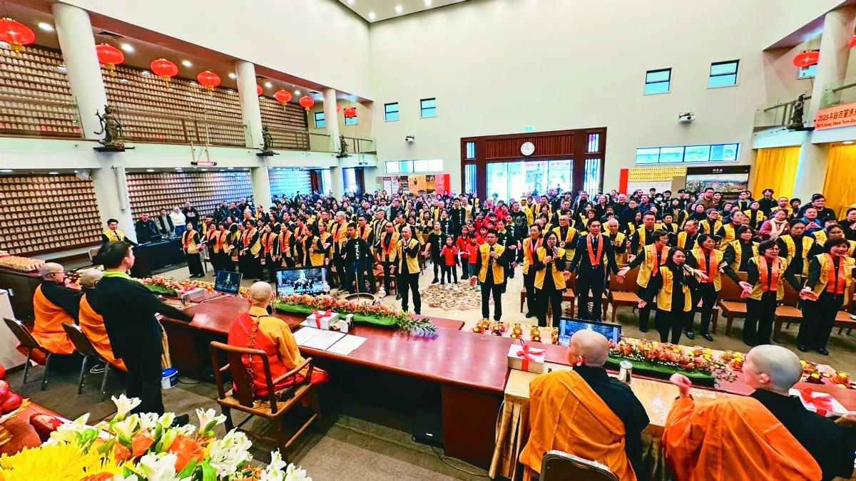 紐西蘭佛光山供僧 緬懷星雲大師