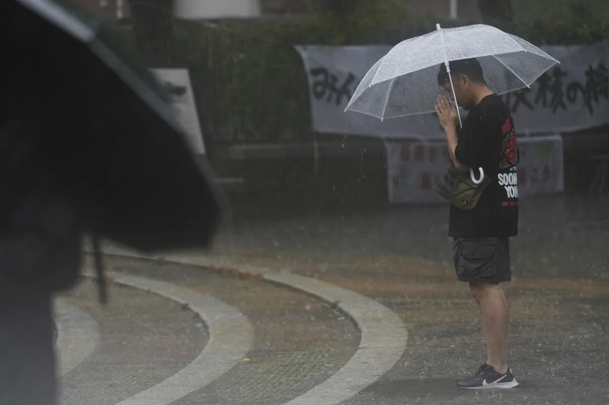 琵琶颱風強襲日本 多地傳災情