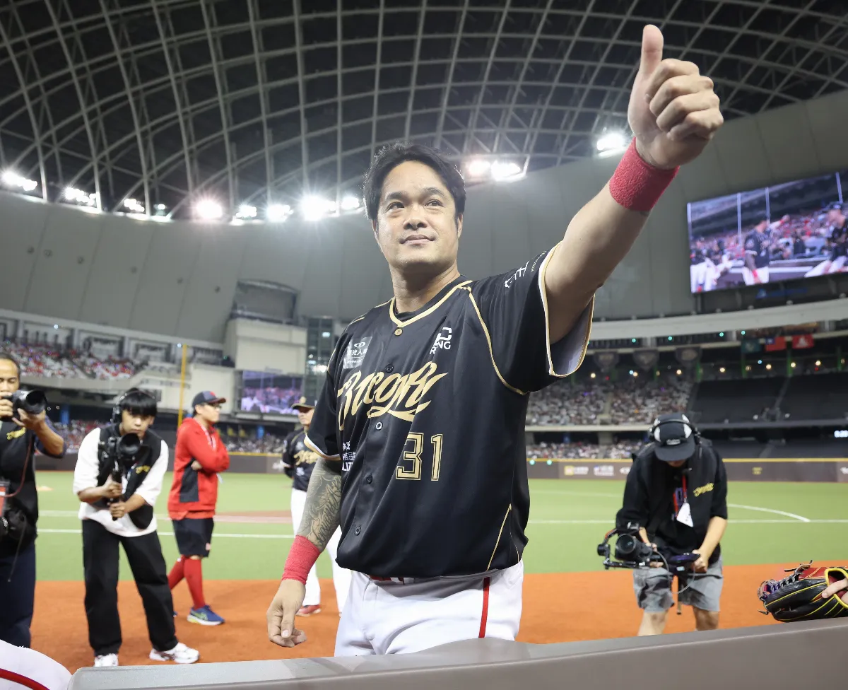 中職／引退也能這樣！ 林智勝、張惠妹嗨翻大巨蛋