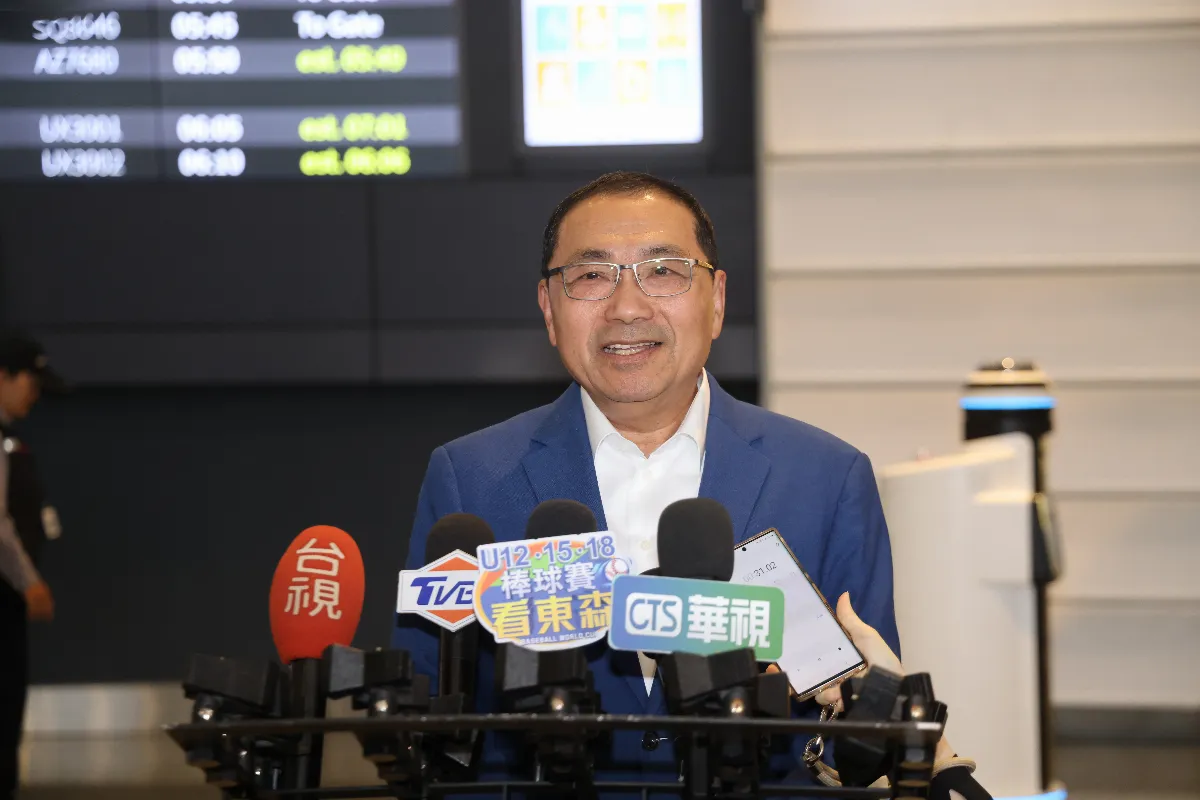 侯友宜返台受訪 談柯文哲案人民眼睛是雪亮的