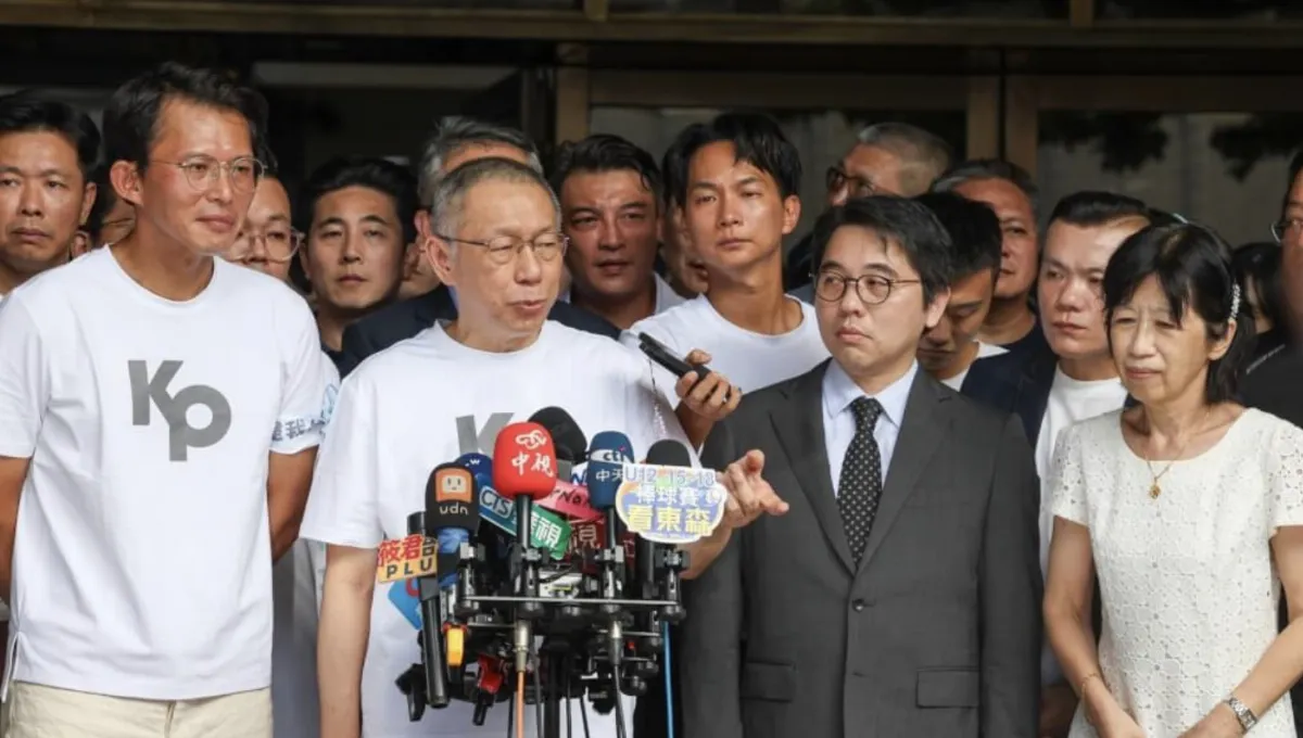 律師節 柯文哲發文感謝律師為他捍衛公平正義