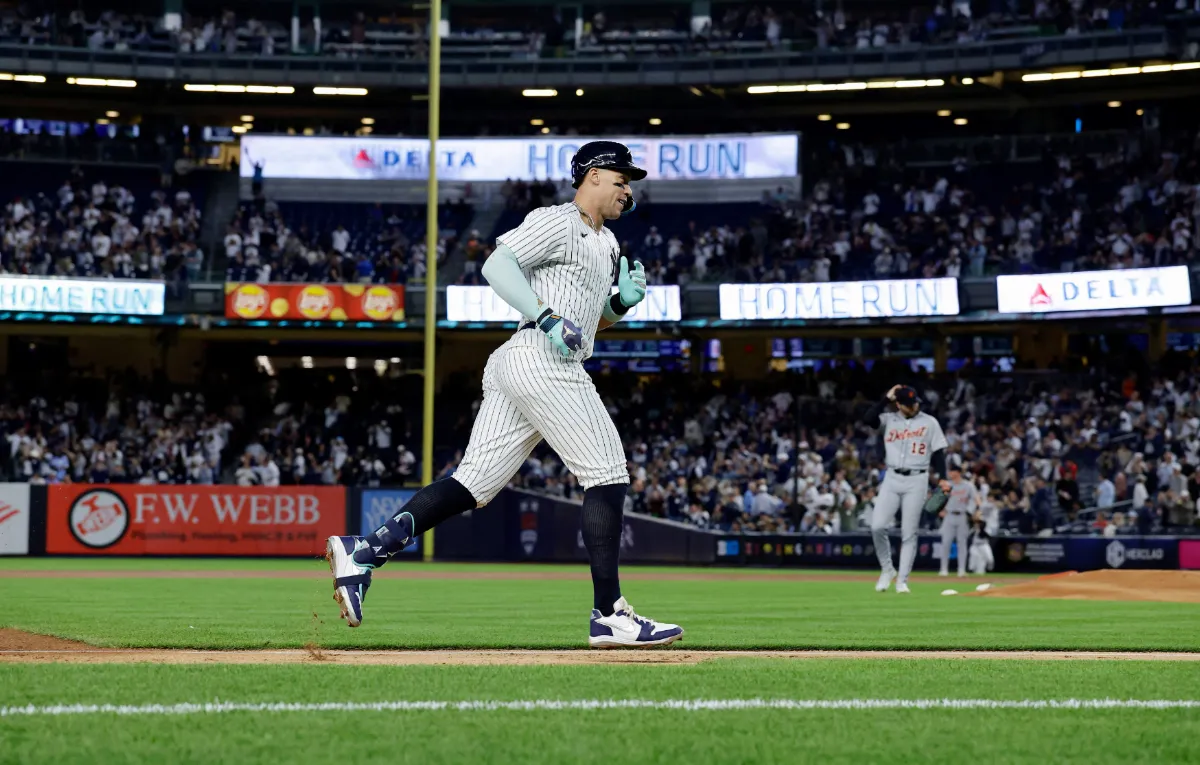 MLB／賈吉359轟獨居隊史第5 洋基仍遭老虎9分大局打爆