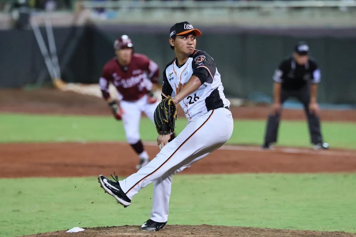 中職／獅帝芬開箱首秀4.1局無失分 中繼劉予承奪首勝和MVP