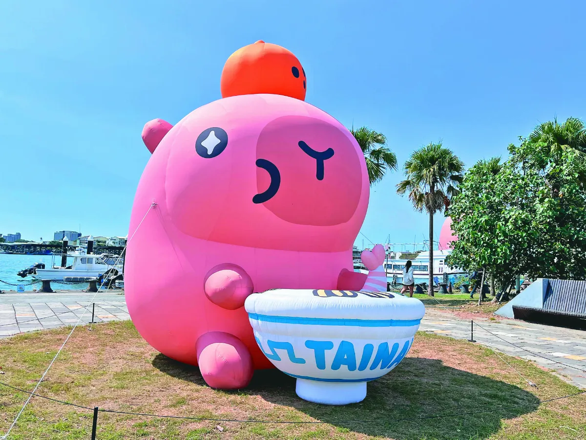 水豚卡比胖拉 萌翻台南