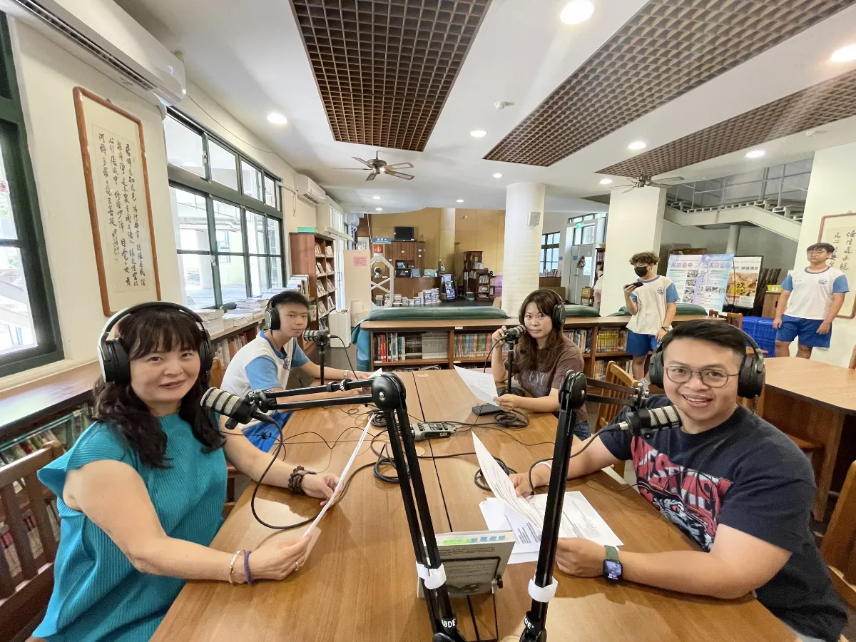 教育與在地結合 國中生以Podcast留住大林蒲記憶 