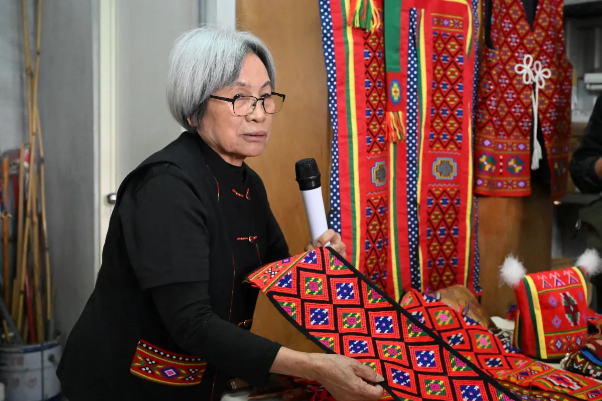 人間國寶出爐！ 孫菊花獲認定tenun卑南族織布保存者