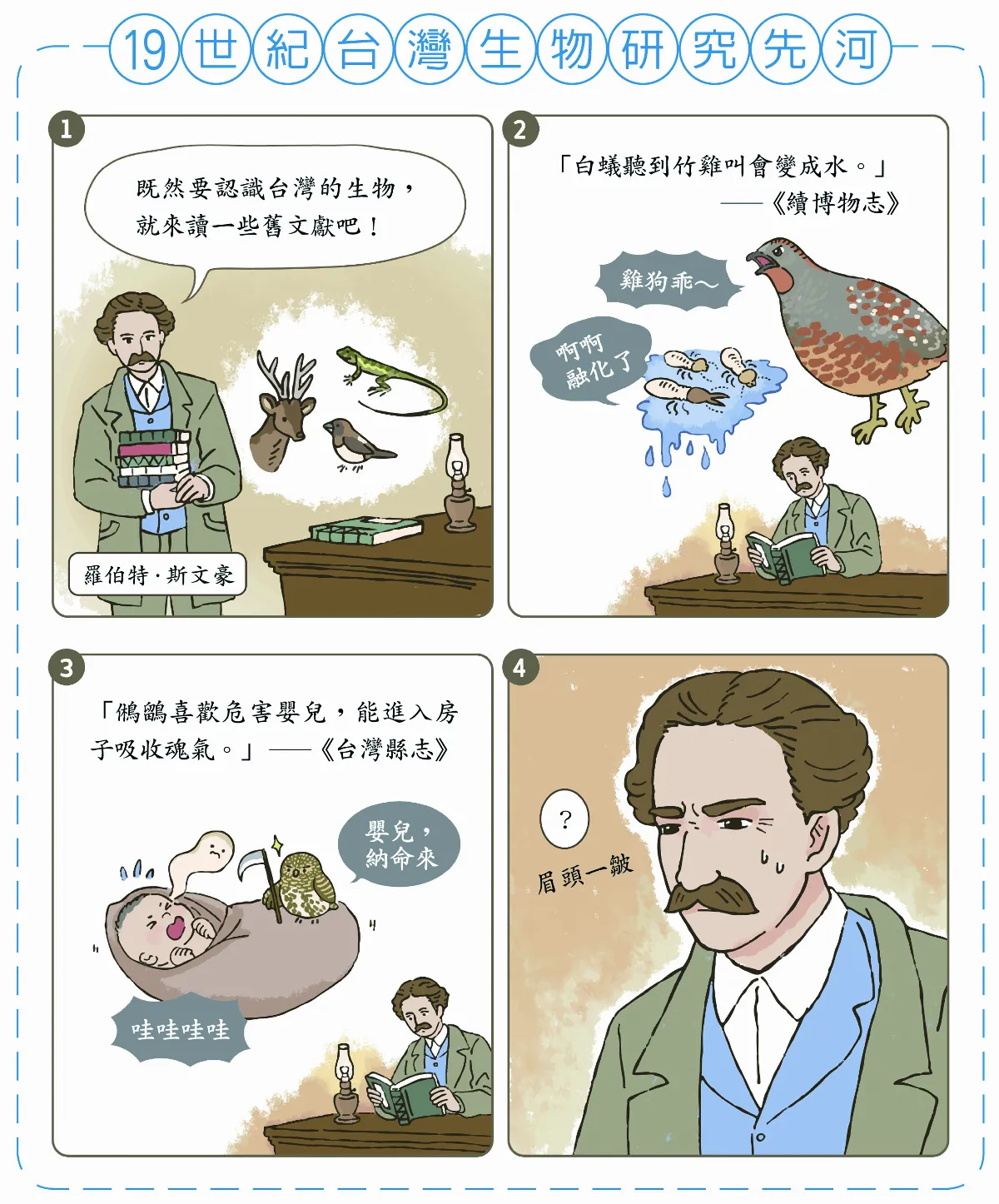 【玉子手札】斯文豪 以科學視角看台灣