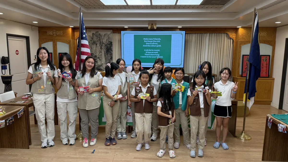 Hsi Lai Girl Scouts Hold Opening and Advancement Ceremony, Ushering in a New Milestone