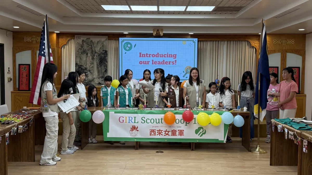 Hsi Lai Girl Scouts Hold Opening and Advancement Ceremony, Ushering in a New Milestone