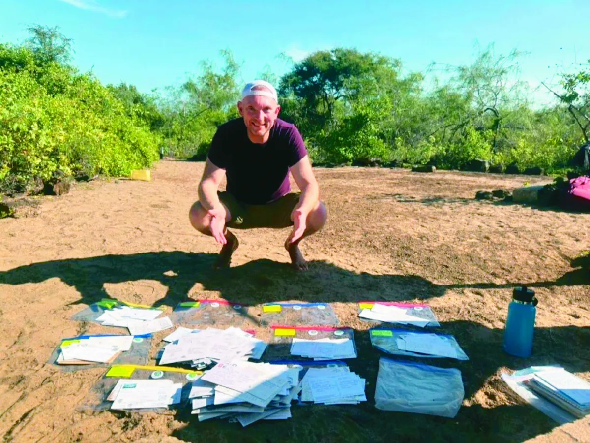 橫跨5大洲送信 傳遞愛與喜悅