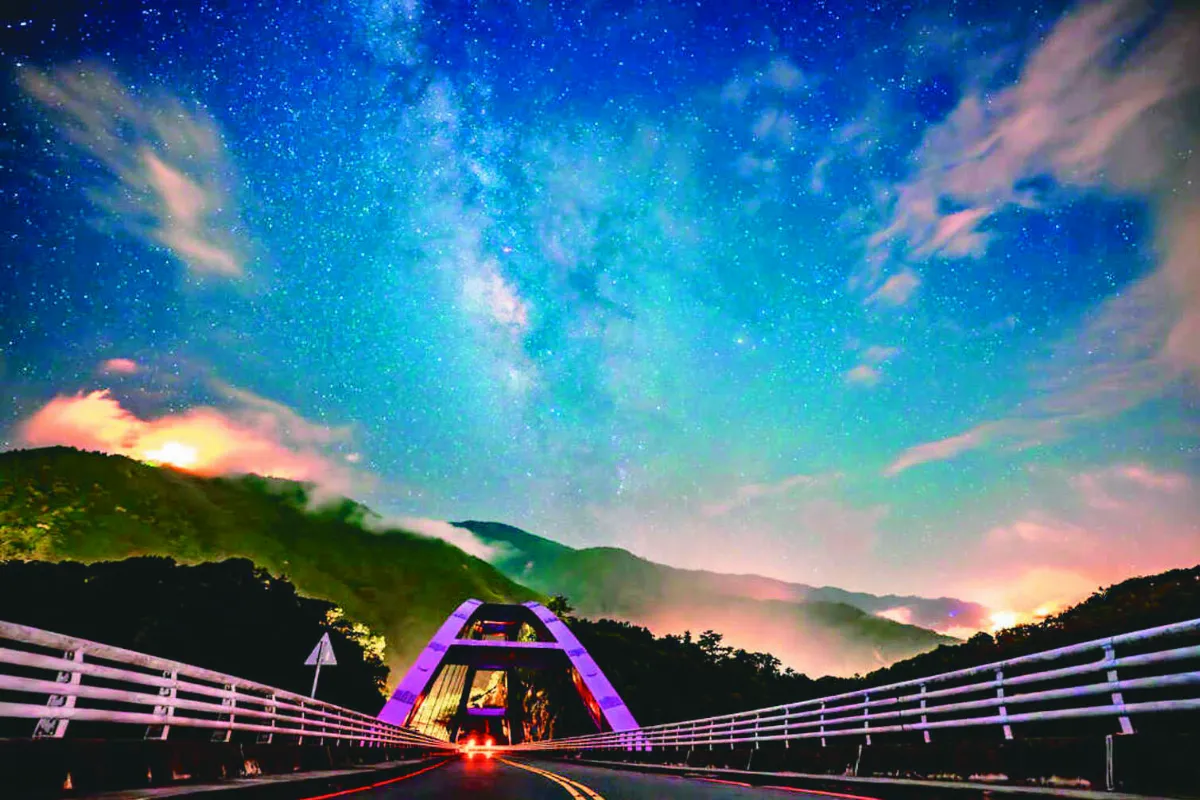 夜訪拉拉山 仰望絕美星空