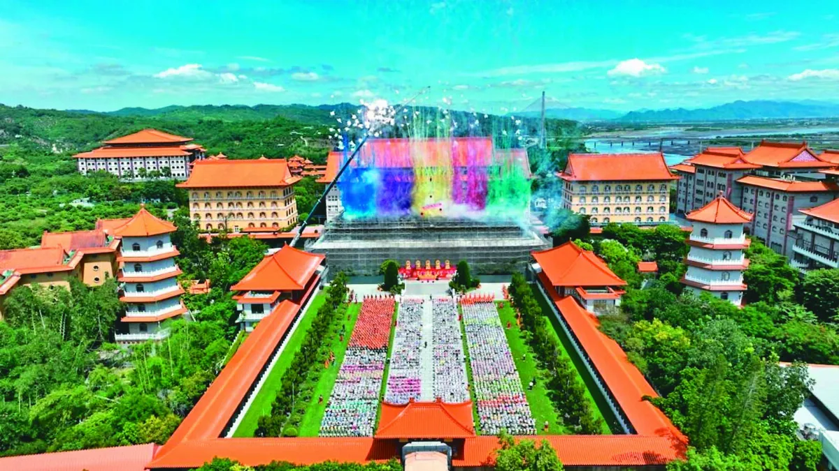 佛光山大雄寶殿修繕上梁 人天同慶祈盼2026年啟用