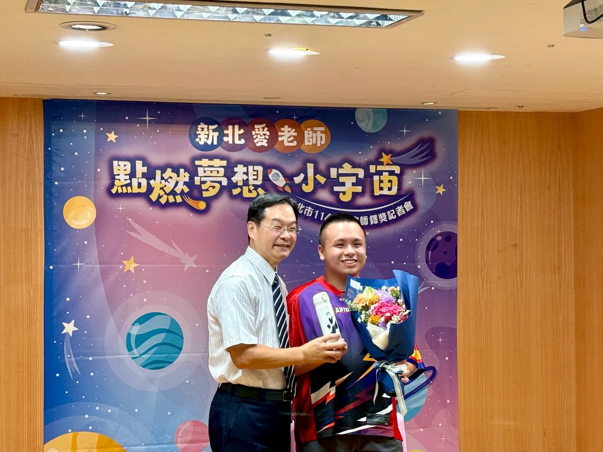 師鐸獎得主陳俊生用愛陪伴 慢飛天使已能自力更生