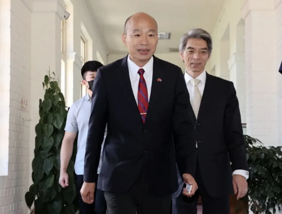 韓國瑜訪日行程曝光 將見前首相麻生太郎