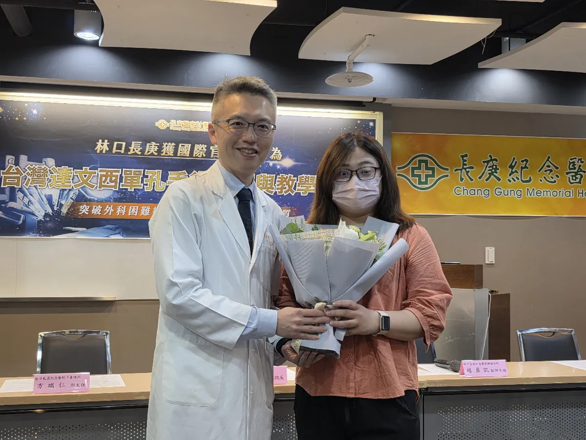 傷口小、復原快 長庚單孔手術助重生