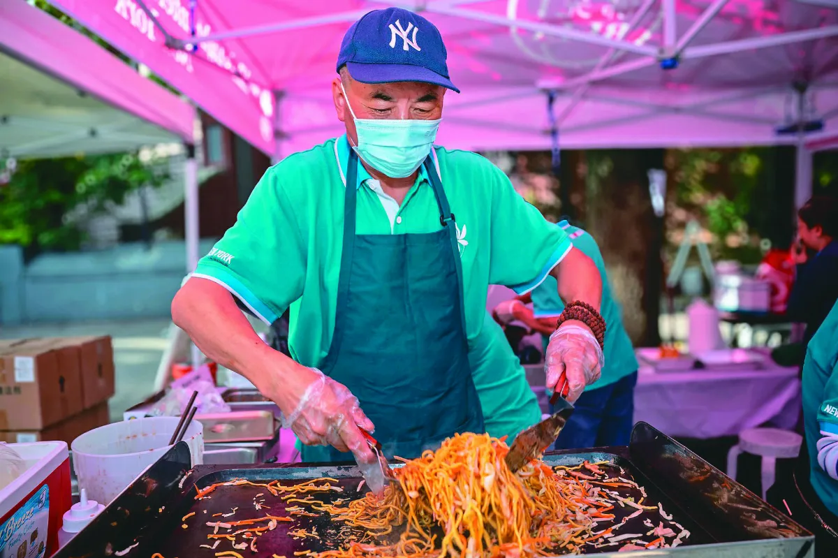 亞裔中秋美食文化節 紐約協會推廣蔬食