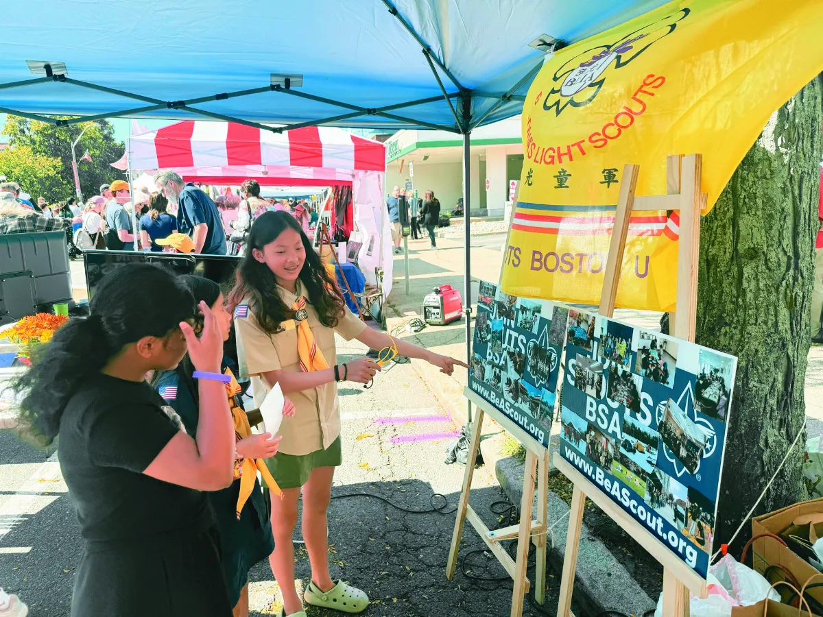 美阿靈頓鎮日 波士頓佛光童軍廣結善緣