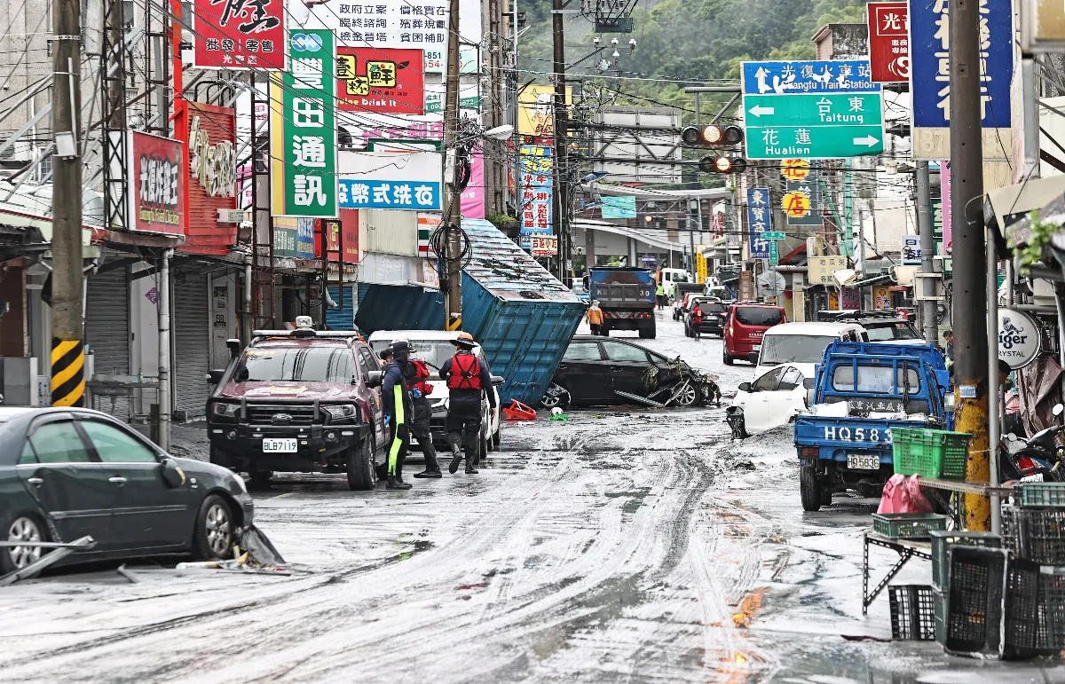 馬太鞍溪堰塞湖溢流釀災 政院將公告花蓮全區為災區