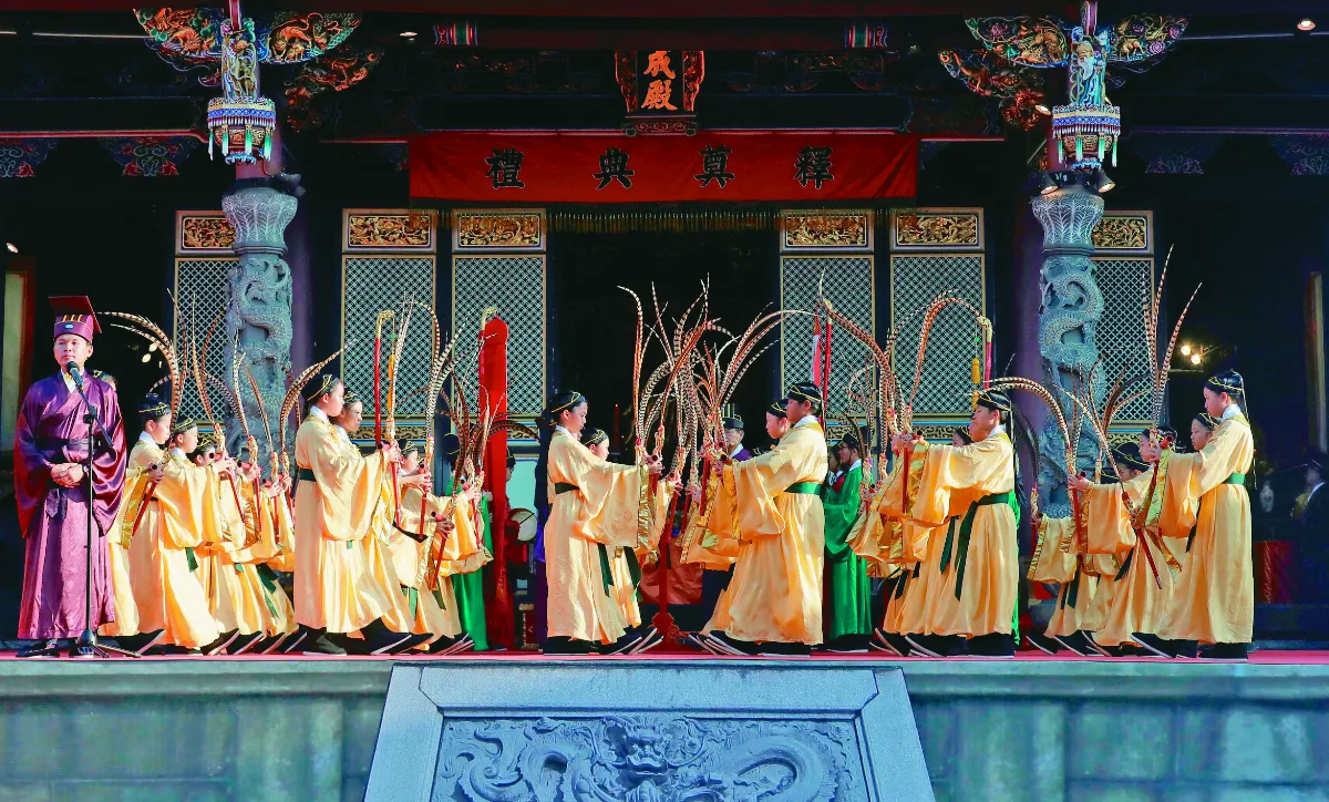 古樂佾舞  敬仰孔子