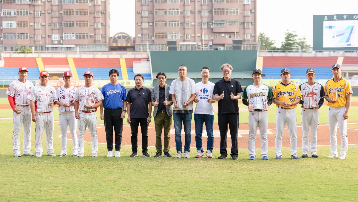 中職／二軍總冠軍賽開打 頒獎儀式表彰10選手