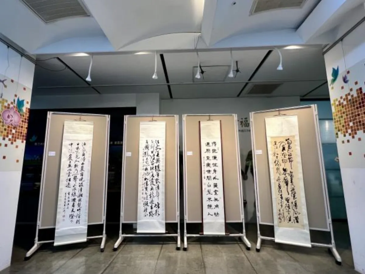 體現書道精神   黃程瑋「游於藝」展34幅創作