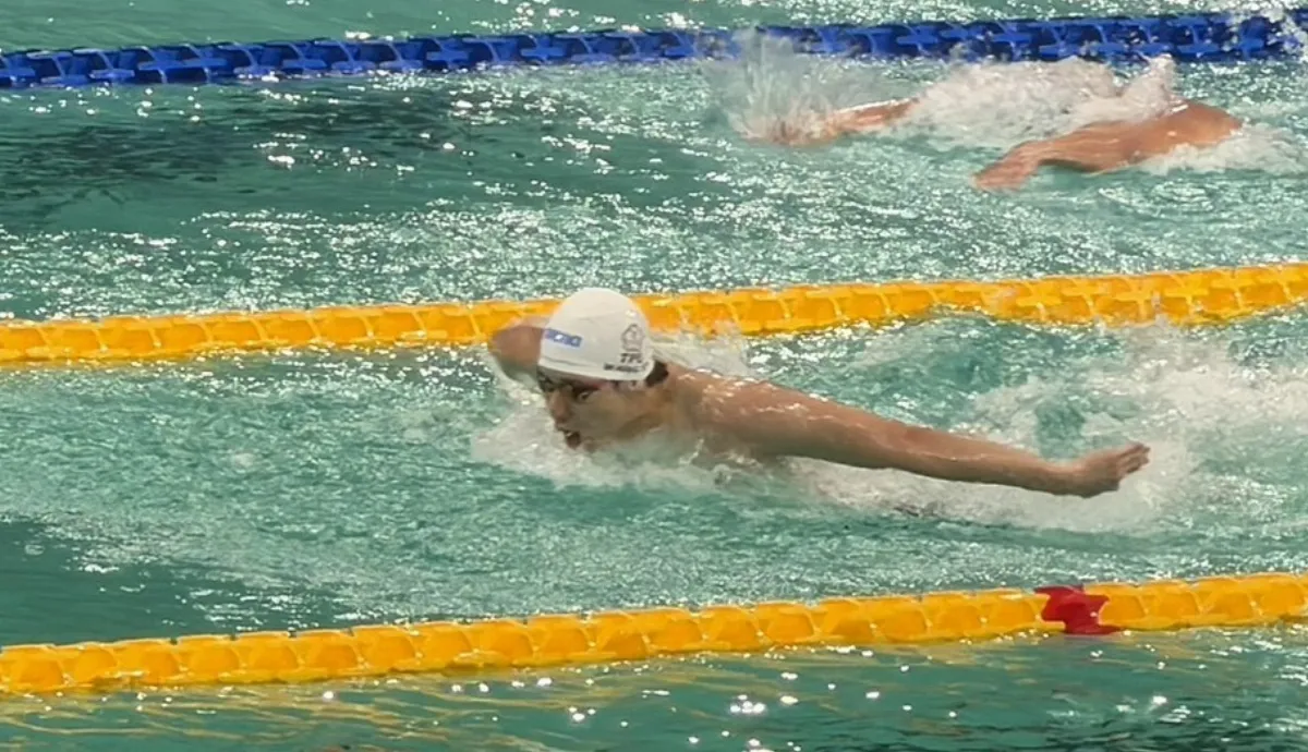 游泳／亞錦賽王冠閎200蝶摘金 莊沐倫破全國