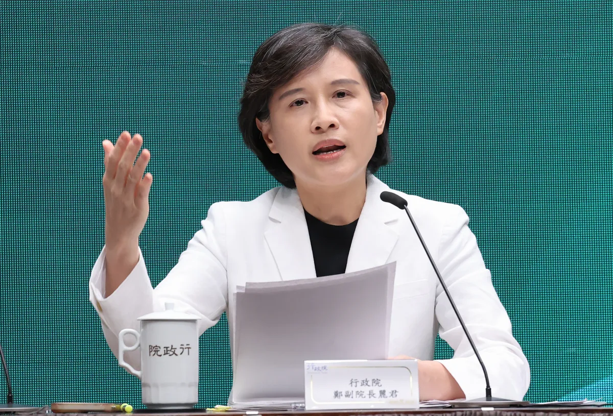 台美晶片五五分？鄭麗君：從未承諾