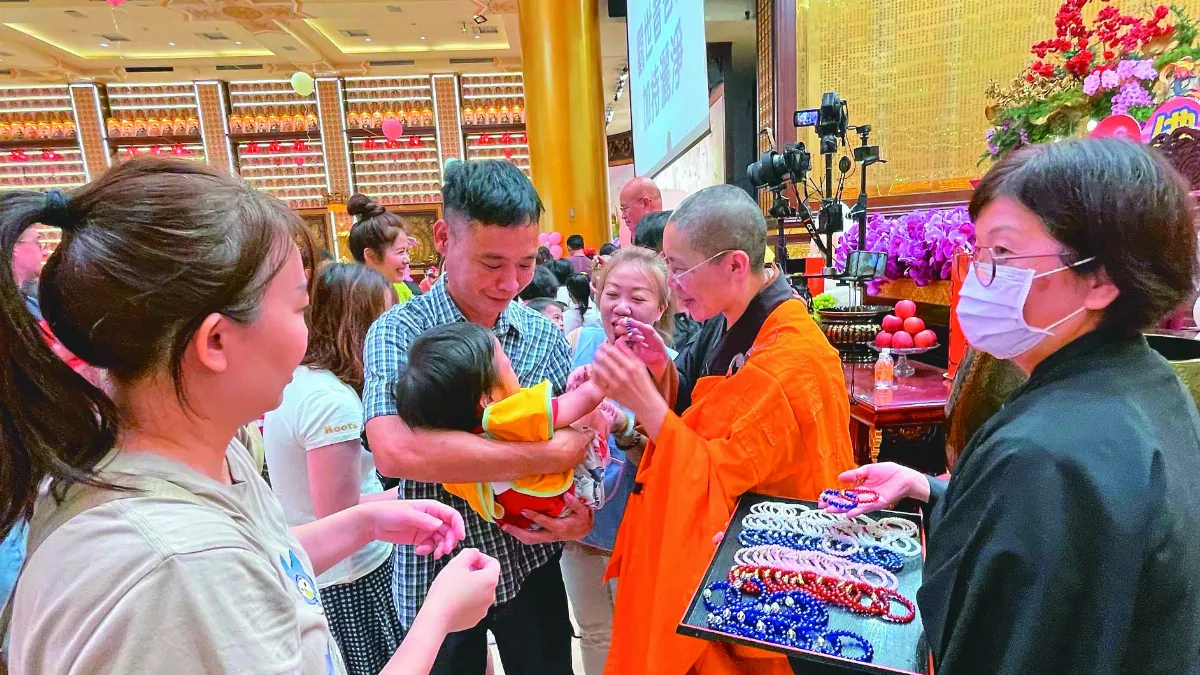 佛光寶寶祝福禮 金光明寺信仰傳承