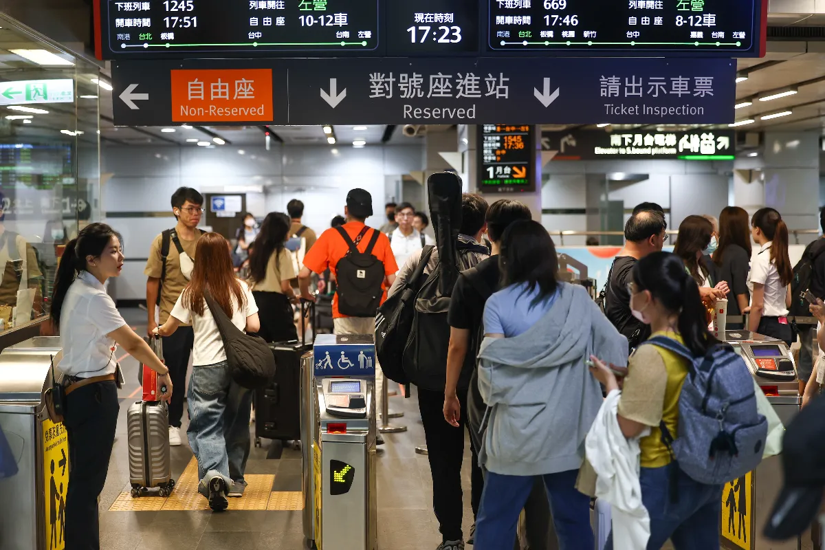 中秋疏運估雙鐵544.9萬人次 高鐵收假日恐創新紀錄