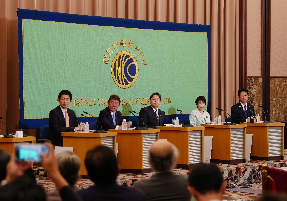日自民黨總裁首輪投票無人過半 第2輪高市對決小泉