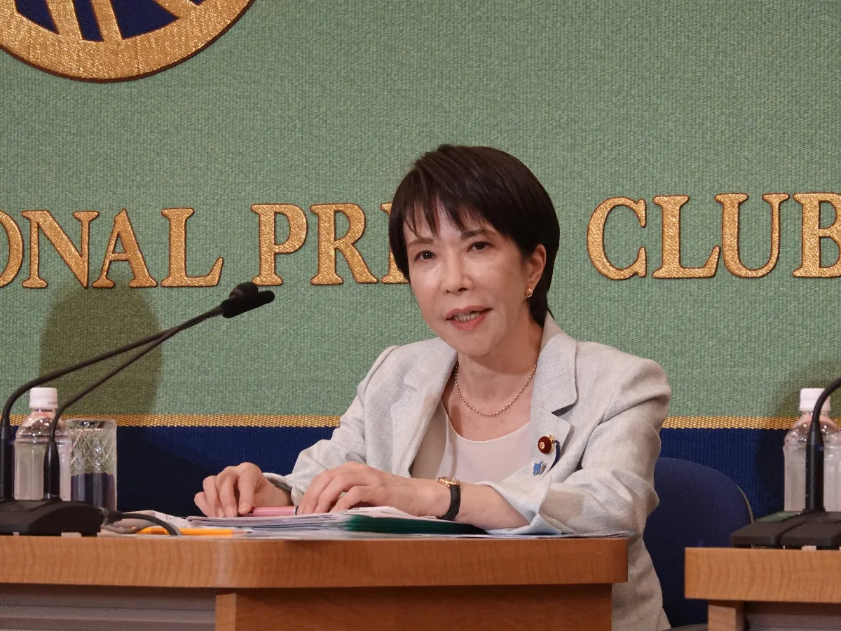 高市早苗當選自民黨總裁 有望成日本首位女性首相