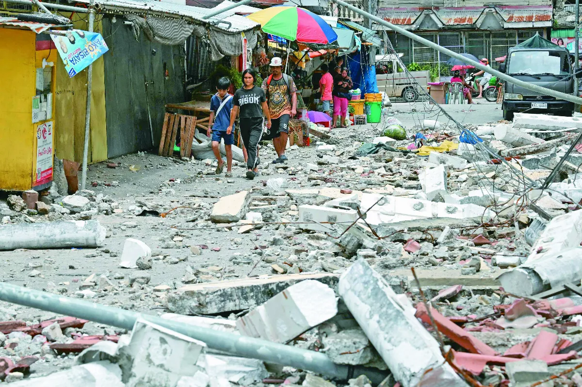 菲律賓宿霧強震 佛光人馳援賑災