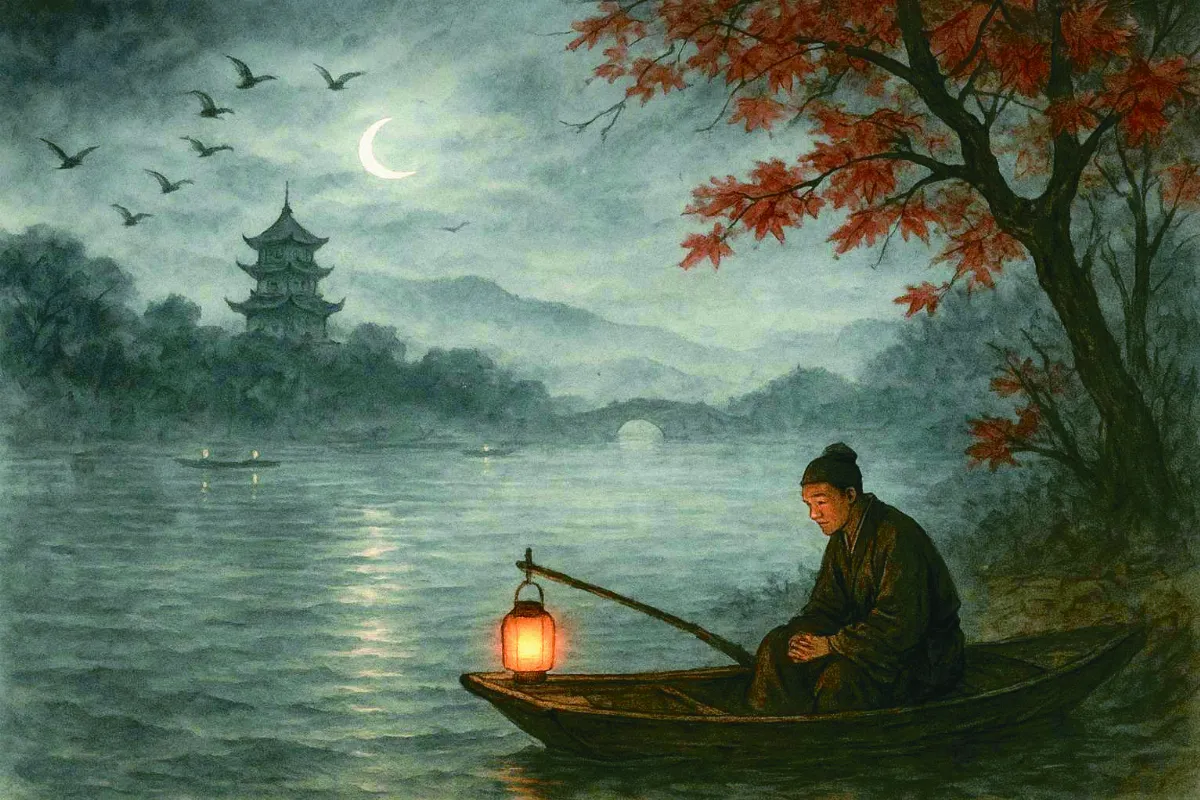 悅讀《楓橋夜泊》一首詩記錄了整個夜晚| 人間福報