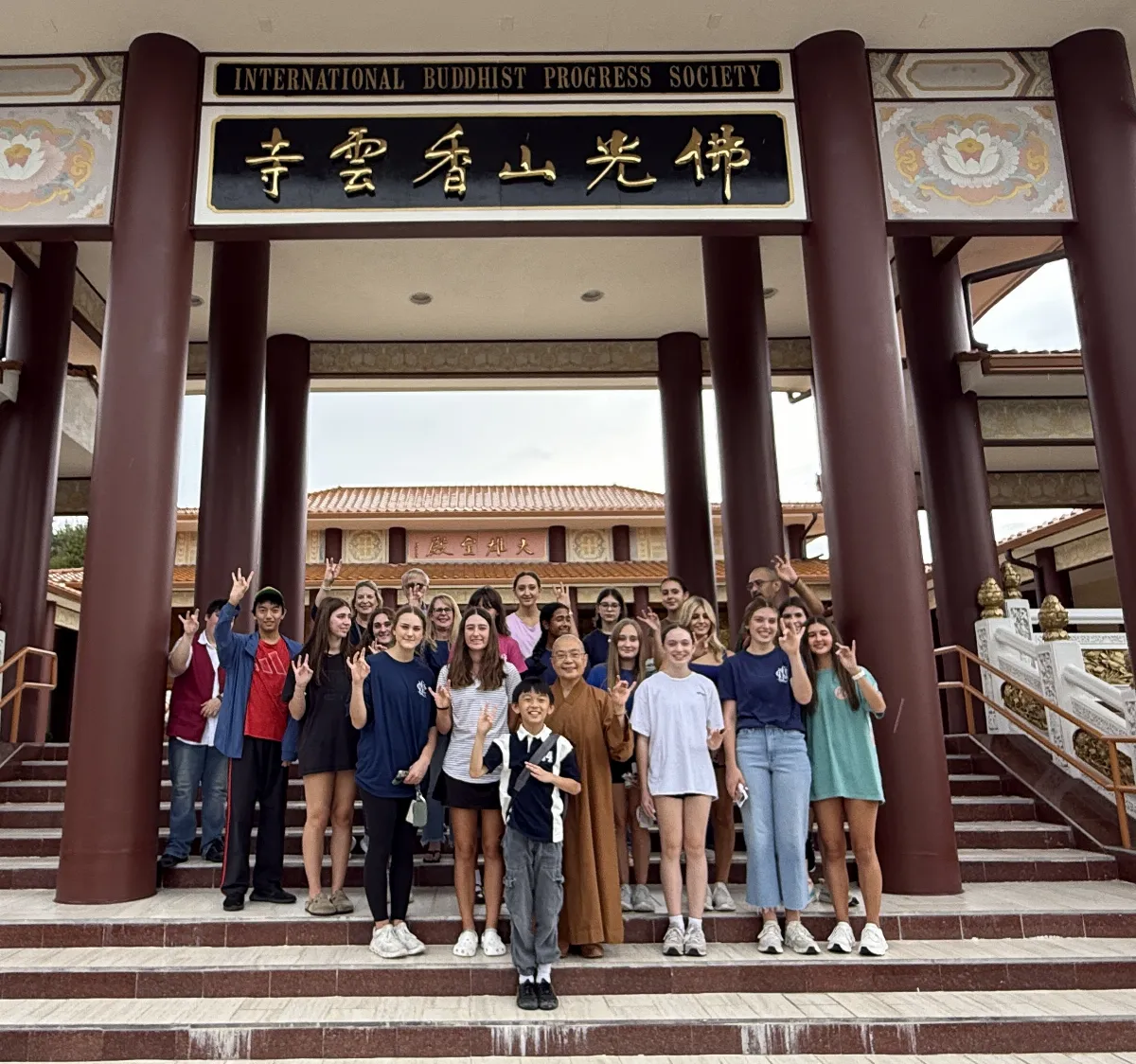 National Charity League North Austin Chapter Visits Xiangyun Temple to Experience Buddhism and Culture