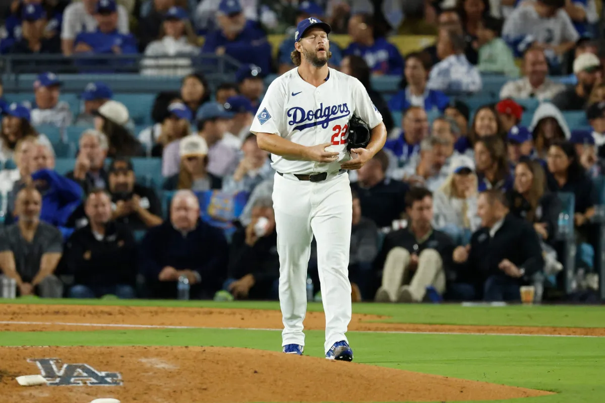 MLB／克蕭季後賽初登板挫折一局 費城人輕取道奇扳回一勝