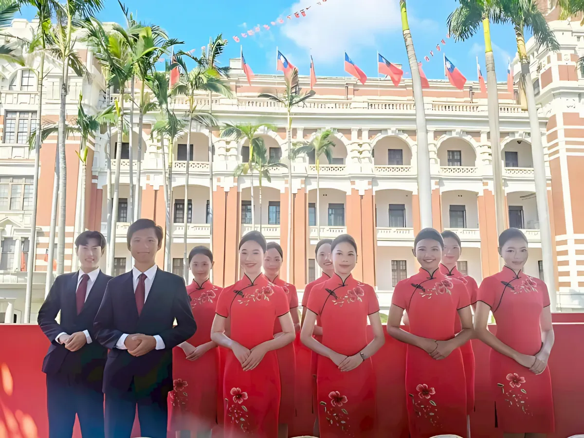 東吳大學親善團連3年擔任國慶禮賓大使 全力展現訓練成果