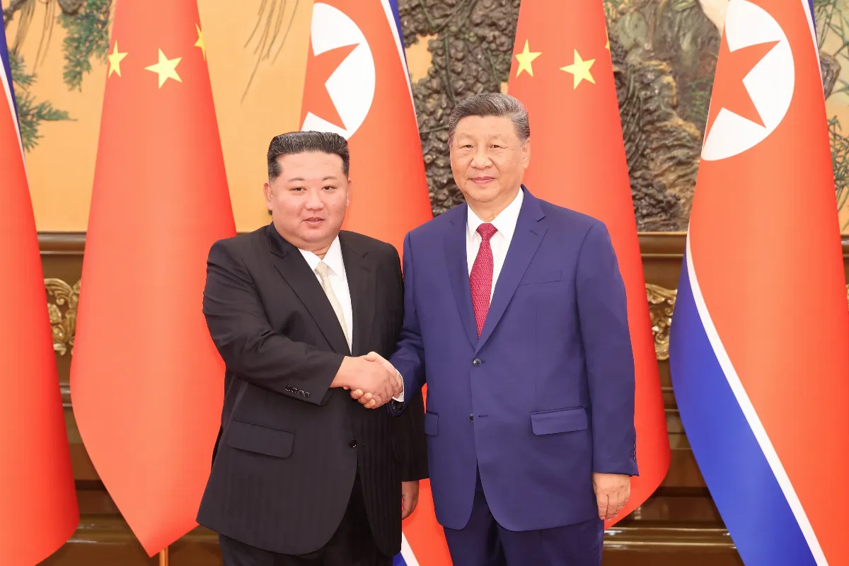 朝鮮勞動黨成立80周年 習近平向金正恩致賀電