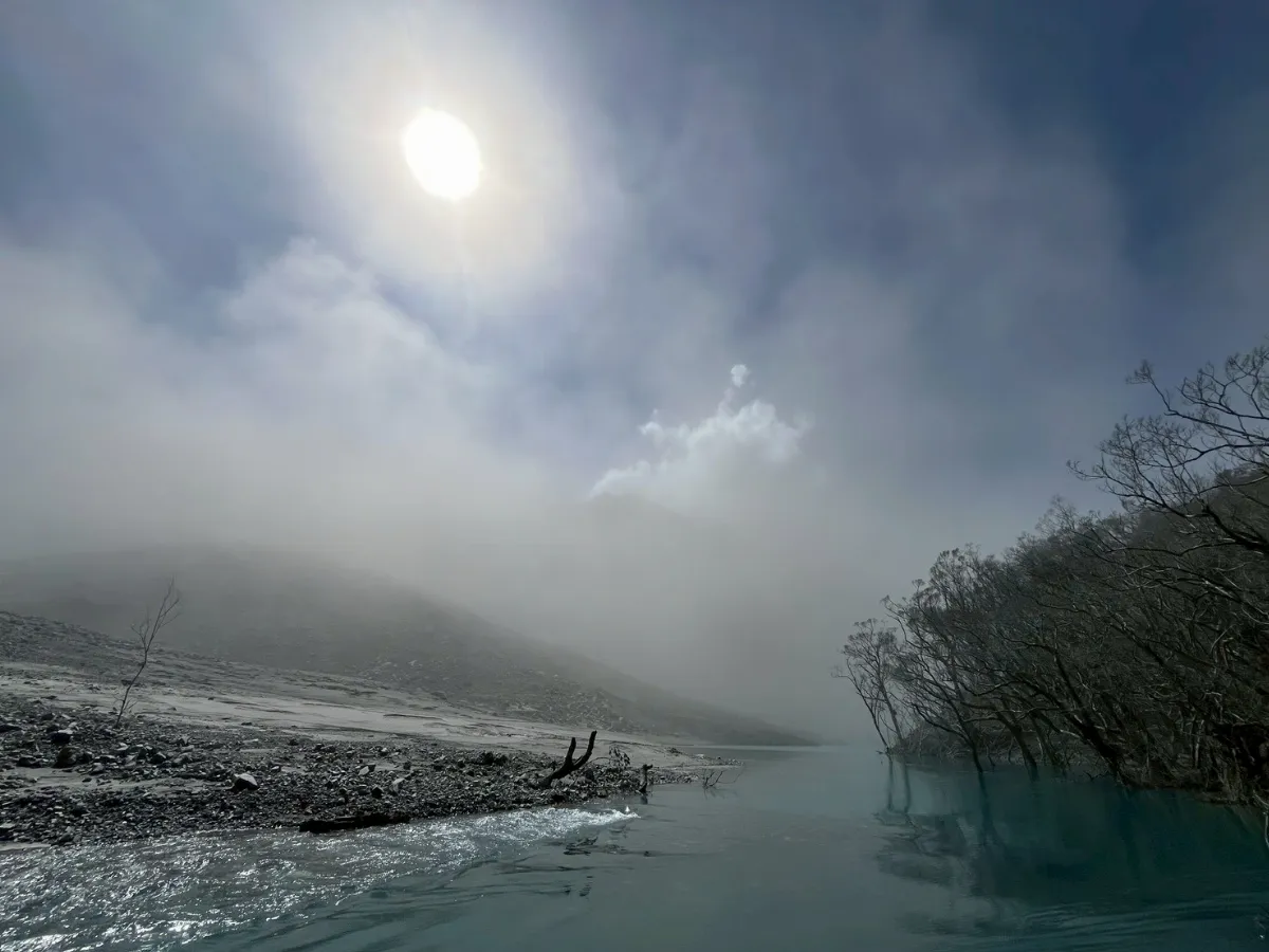 馬太鞍溪堰塞湖水位續降 蓄水量僅剩155萬噸
