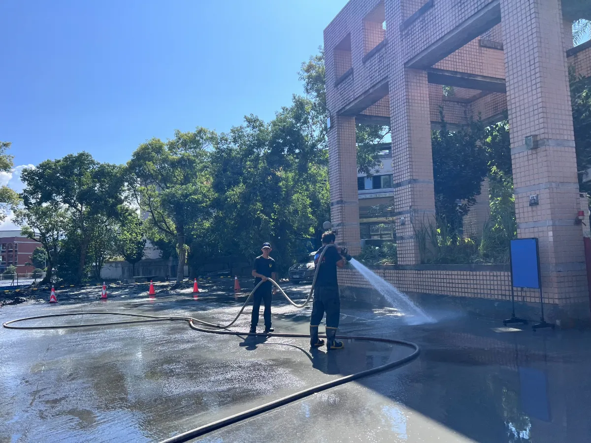 光復商工災後實體復課 校園恢復近8成