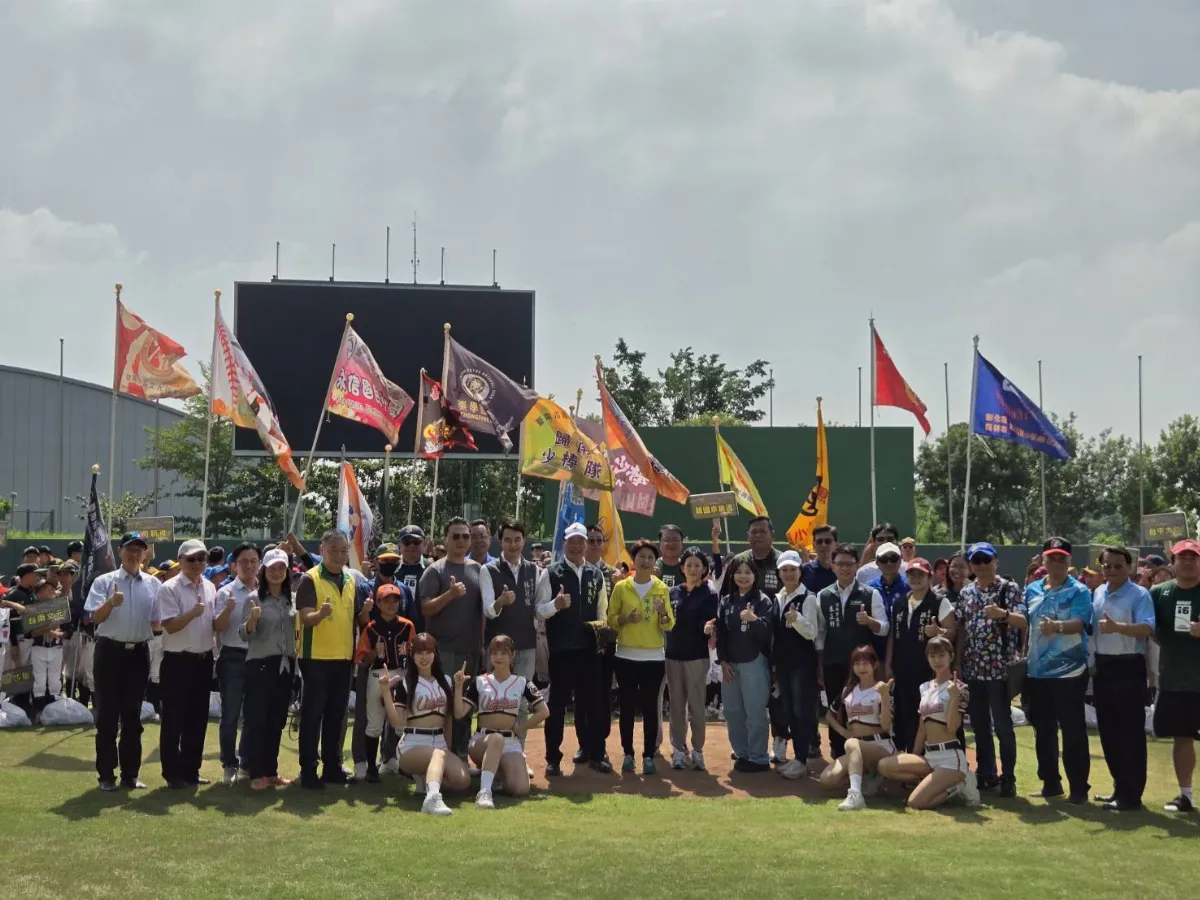 巨人盃少棒賽開打 40支勁旅齊聚台南