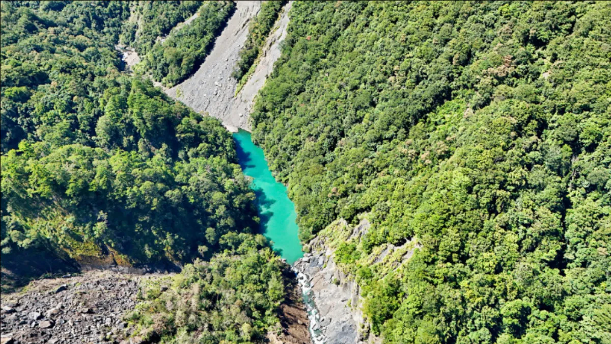 新竹泰崗溪堰塞湖 林業署建監測機制防災
