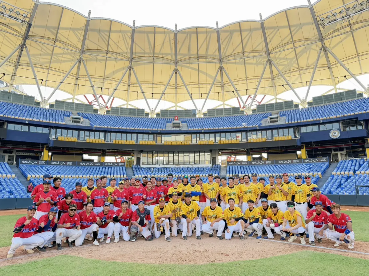 辜董「亞洲大聯盟」添實例 泰國隊來台訓練取經五級棒球經驗