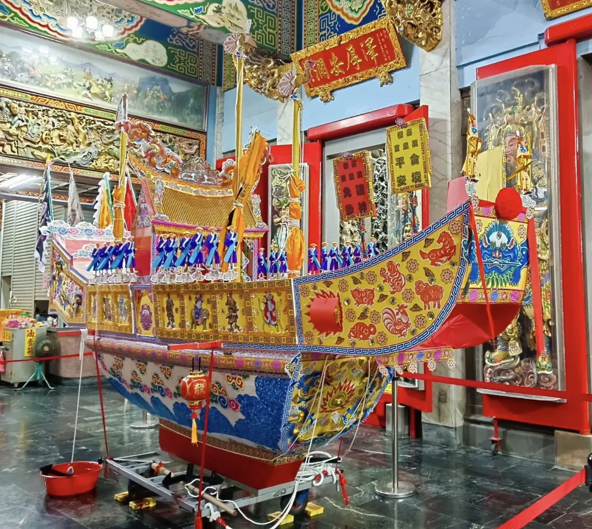台南喜樹「龜醮」祭典 火化仙舟向海龜致歉