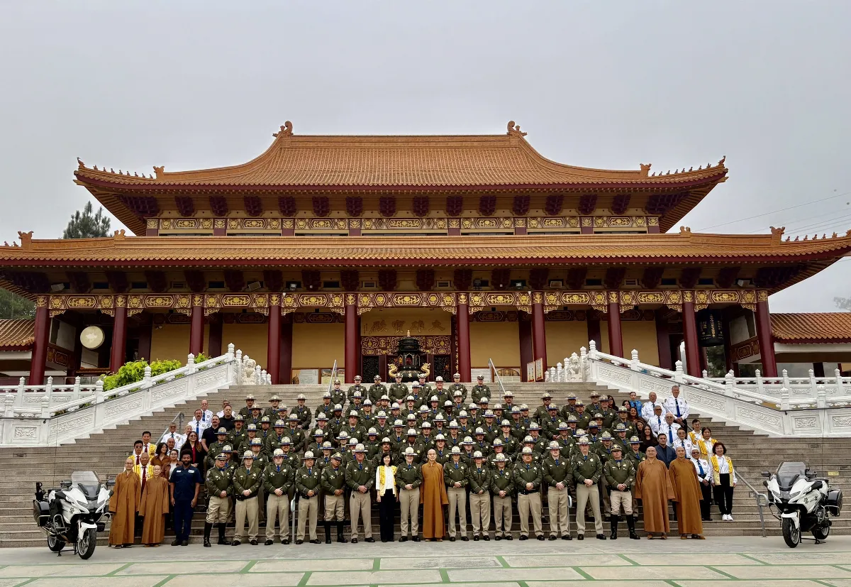 Hsi Lai Temple and California Highway Patrol Unite to Build Safer Communities