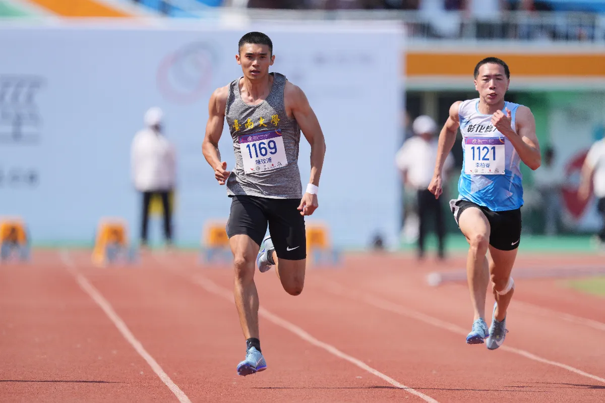 全運會／史上第1人 陳玟溥100公尺飆9秒99